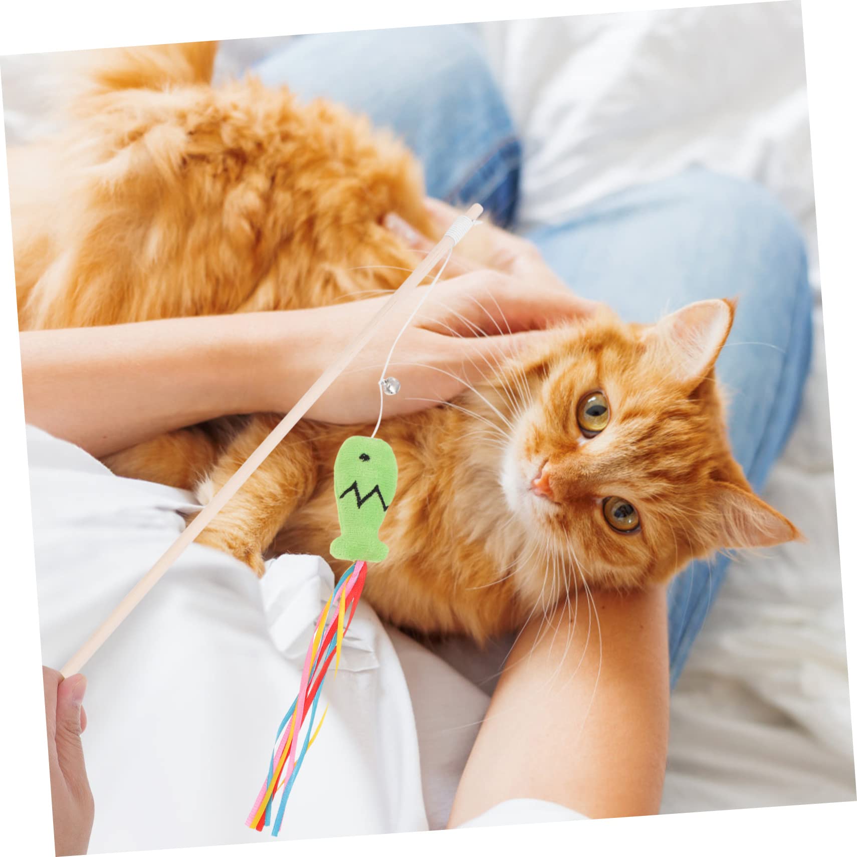 FRCOLOR 15 Piezas de Juguete de Entrenamiento Seguro para Gatos con Hierba gatera, Juguete Interactivo para Mascotas, Juguete Interactivo para Mascotas, Gatitos