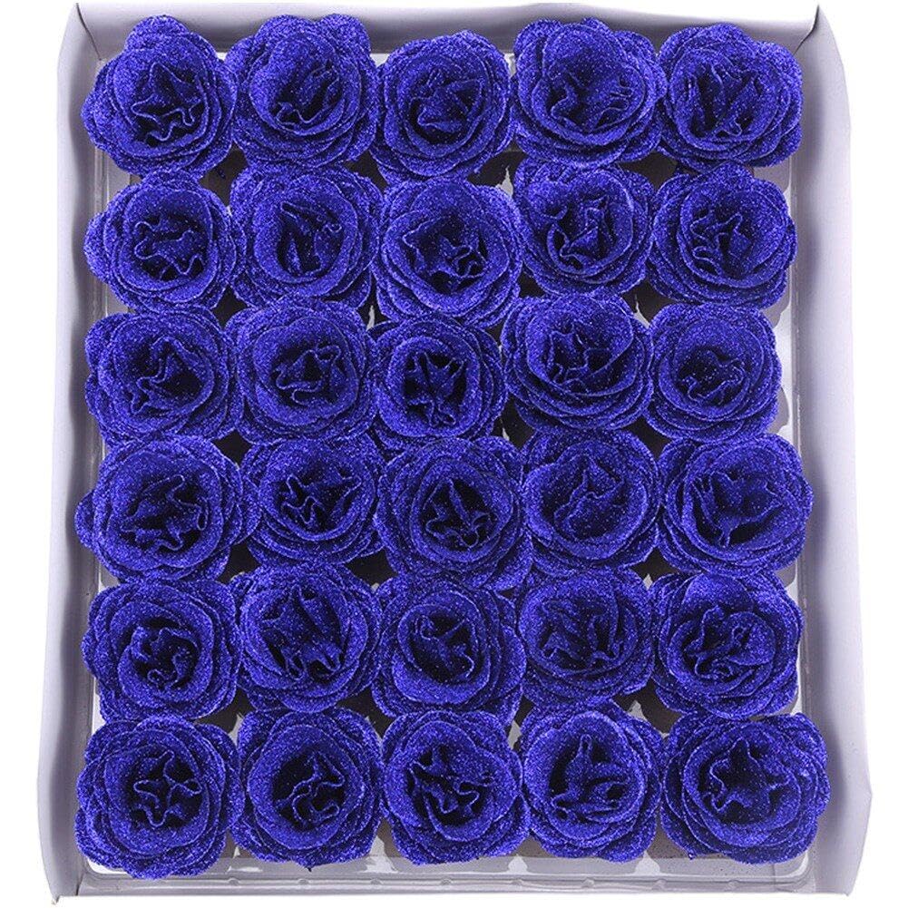 Fleur de rose artificielle Hrippy 30pcs pour bouquet de petite amie