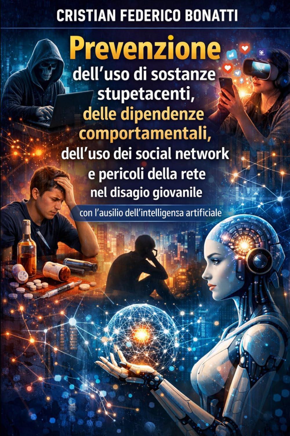 Prevenzione dell’uso di sostanze stupefacenti, delle dipendenze comportamentali, dell’uso dei social network e pericoli della rete nel disagio giovanile con l’ausilio dell’intelligenza artificiale