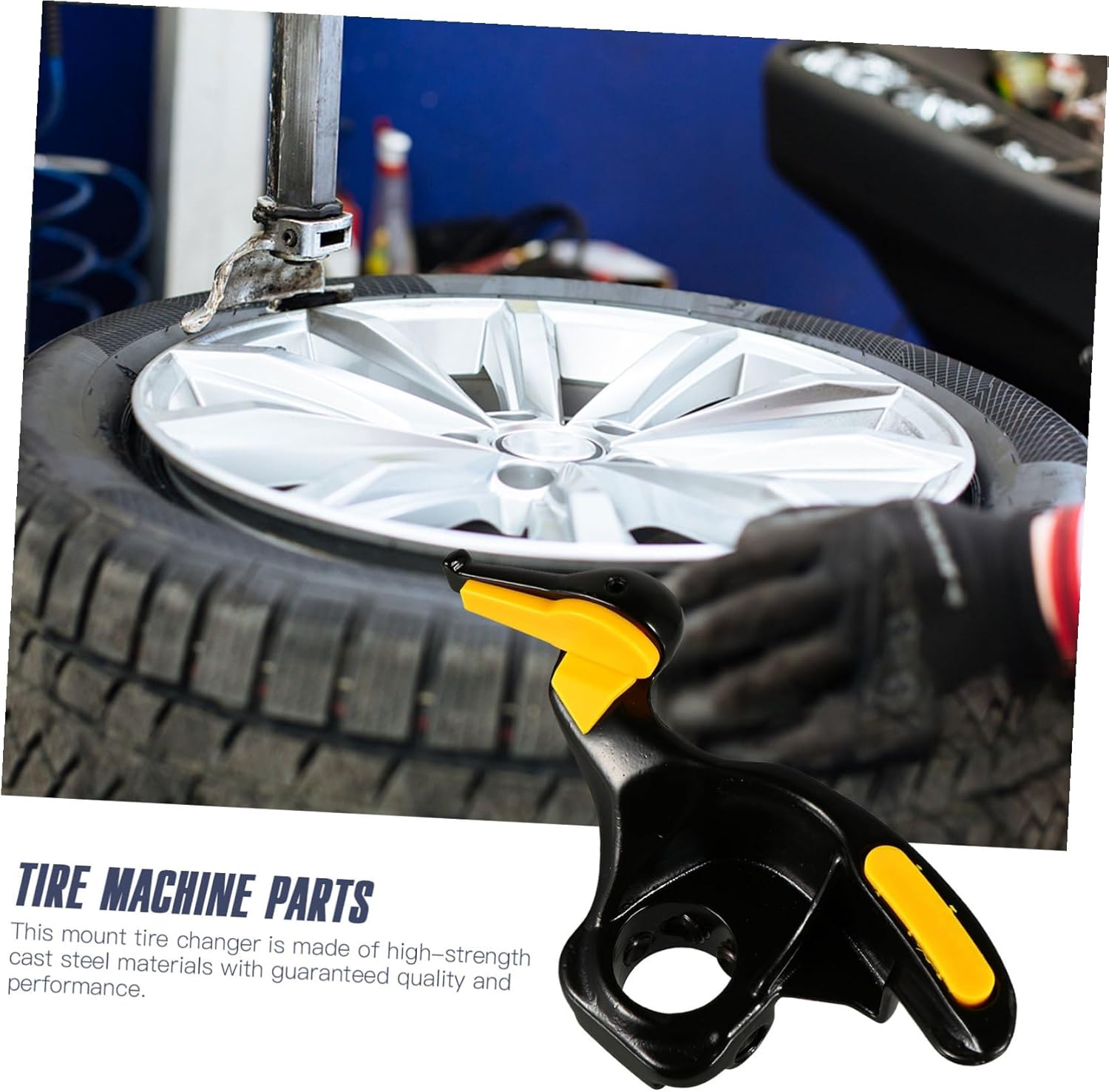 High-Strength Tire Changer Head for Car Tire Mounting and Dismounting Sturdy Replacement Parts for Automotive Use