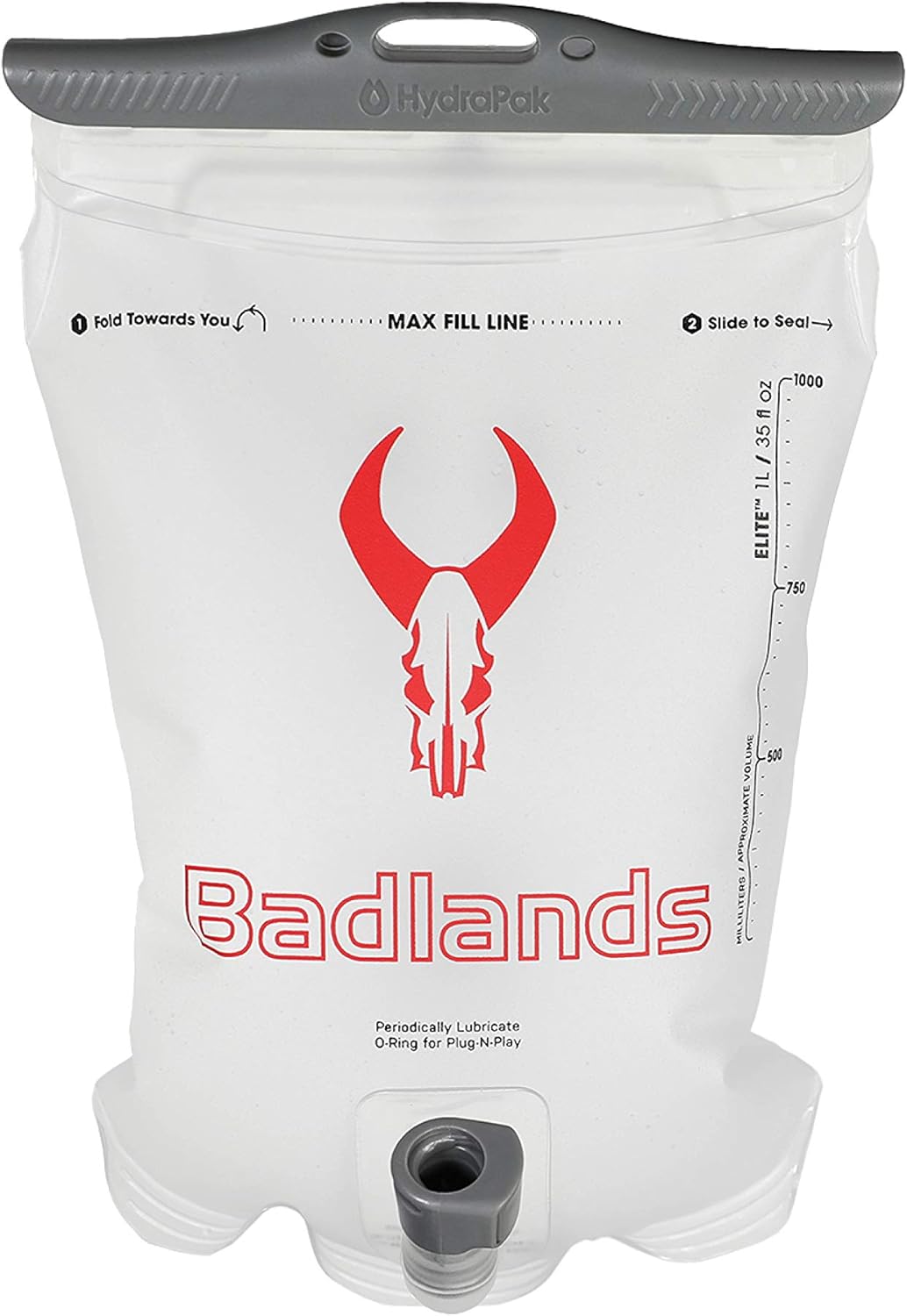 Badlands BLRES1L Hydration Reservoir 1Liter, Hydration Packs Amazon