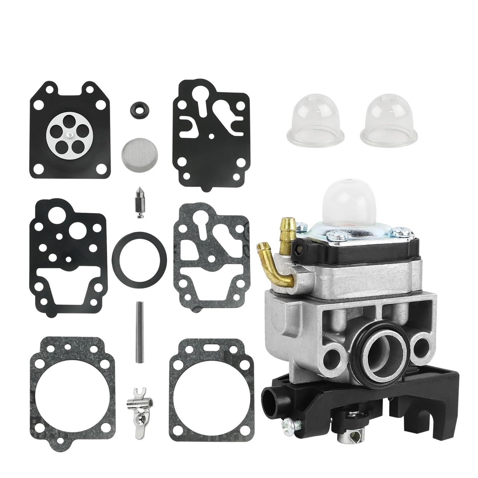 Carburetor and Repair Rebuild Gasket Kit for GX25 GX35 HHB25 ULT425 UMK425 16100-Z0H-825 16100-Z0H-053