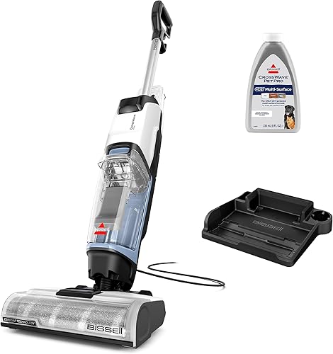 BISSELL CrossWave Edge 4111A - Limpiador de suelos duros multisuperficie con tecnología Zero-Gap Edge