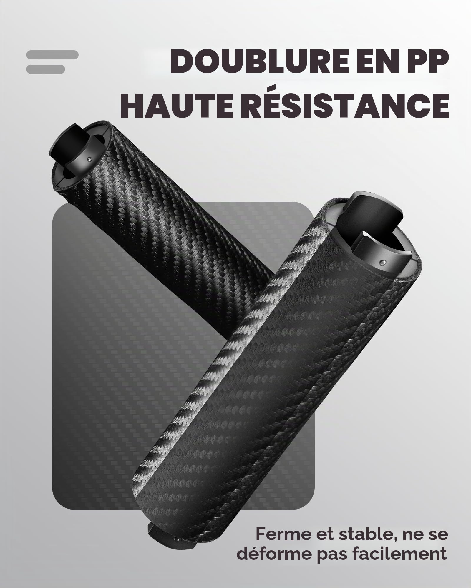 ROCKBROS Poignées de Vélo Ergonomiques, Poignées de Guidon en Cuir PU Antidérapantes, Poignées de Vélo avec Verrouillage en Aluminium, Poignées de Guidon de Vélo 22.2mm pour MTB, Gravel, EBike