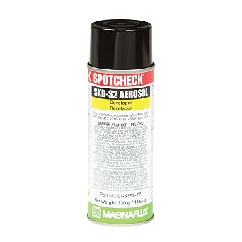 Magnaflux 01-5352-77 Spotcheck SKD-S2 Solvent Developer, 11.6 oz. Pack of 12