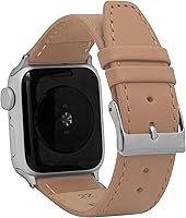 Vista 77 de Bandini Correas de cuero para mujer para Apple Watch de 1.496 pulgadas, 1.575 pulgadas, 1.614 pulgadas para mujer, correa delgada de cuero iWatch