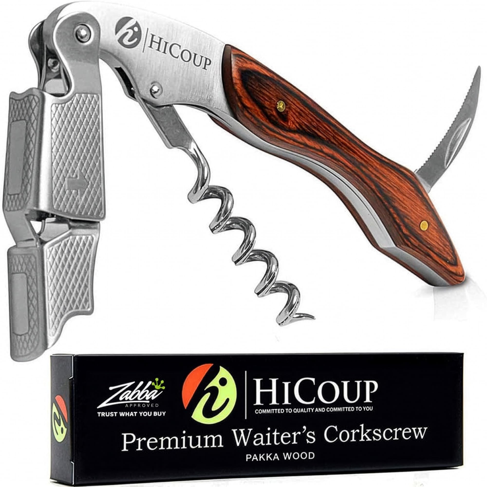 HiCoup Wine Opener - Professional Corkscrew -12