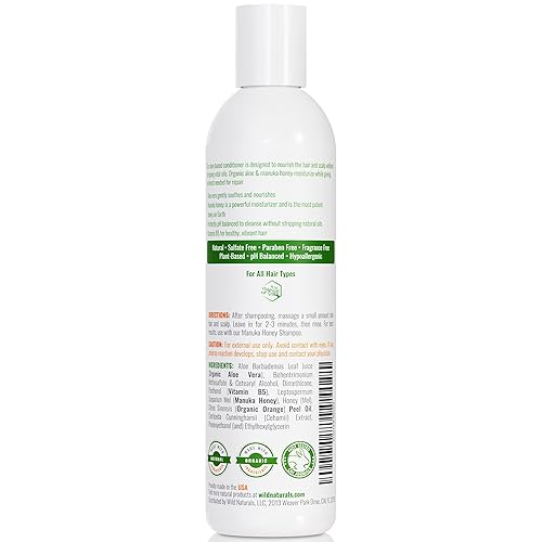 Miniatura 9 de Acondicionador hidratante natural para el cuero cabelludo seco y con picazón, acondicionador hidratante sin sulfatos para la caspa con aloe vera y