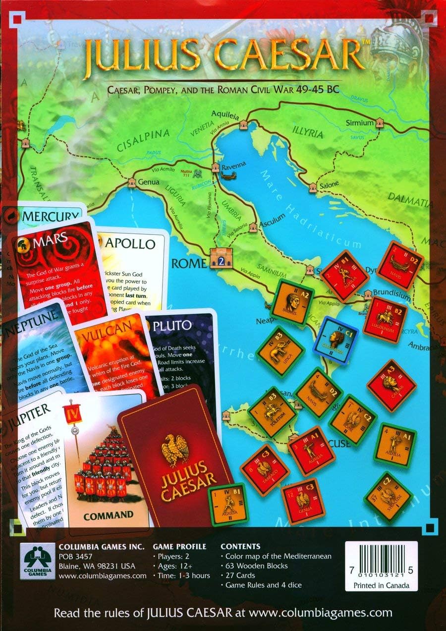 Columbia Games Julius Caesar (Enhanced Edition)