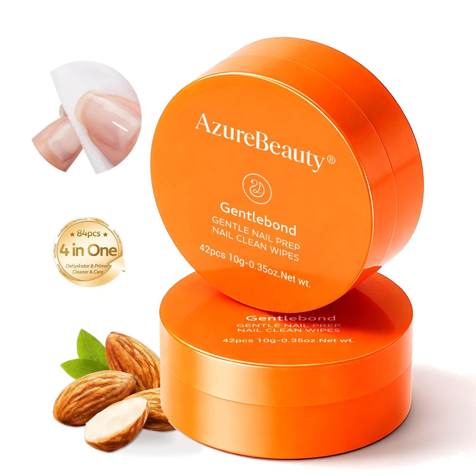 AZUREBEAUTY 4-in-One Nail Prep Pads