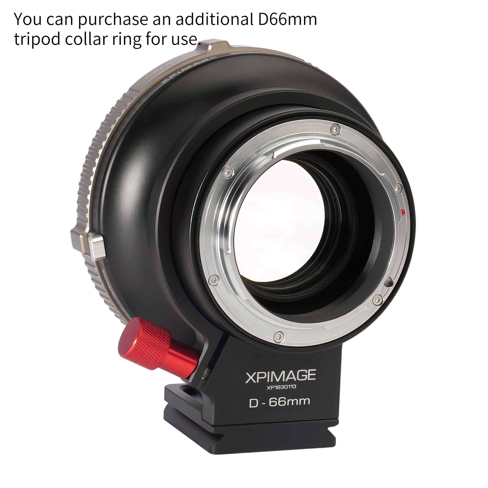 Optyczny reduktor ogniskowej 0,71X adapter do montażu wzmacniacza prędkości kompatybilny z obiektywem Pentax 67 do kamery Leica lub Panosonic L