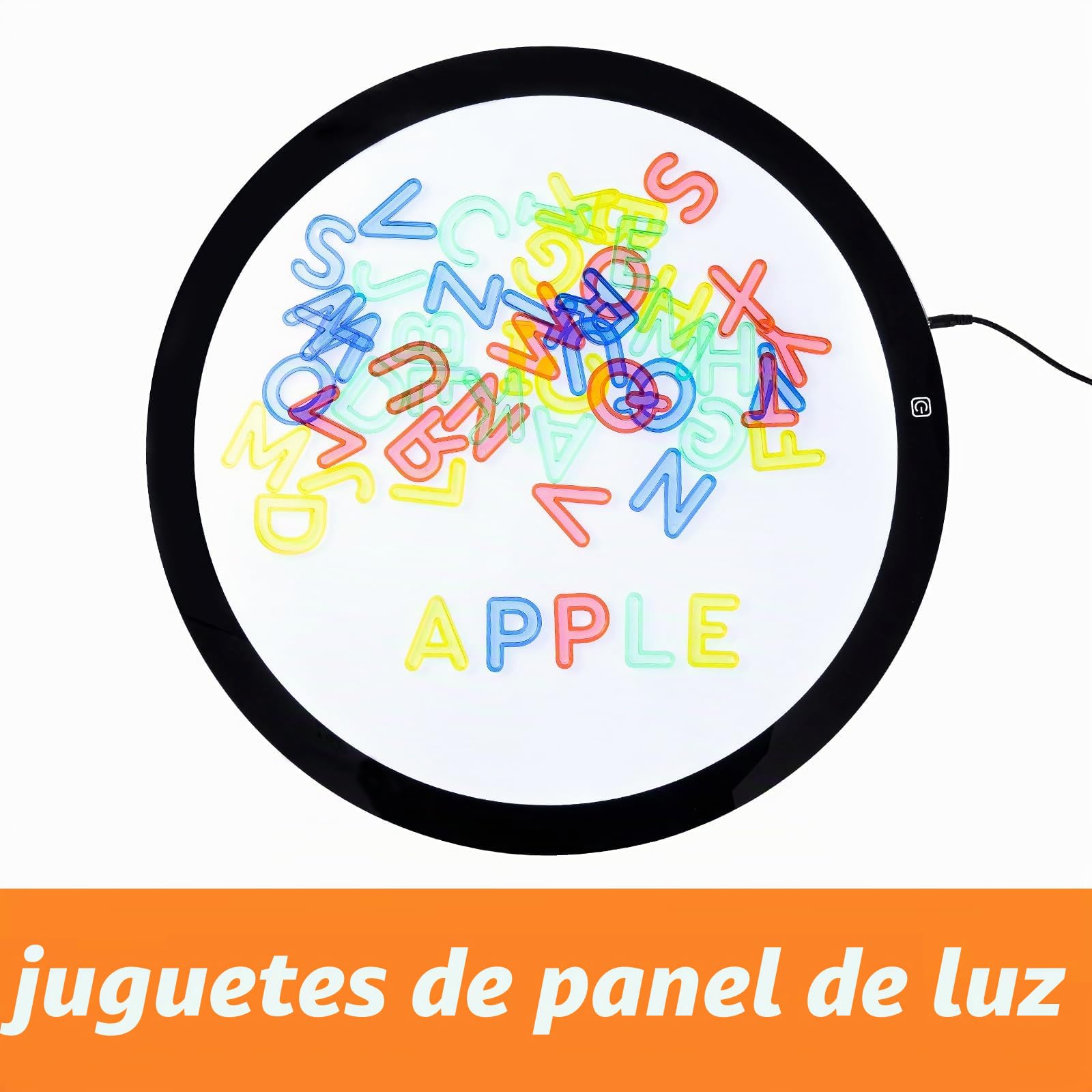 52 letras mayúsculas de plástico, 2 juegos de letras mayúsculas