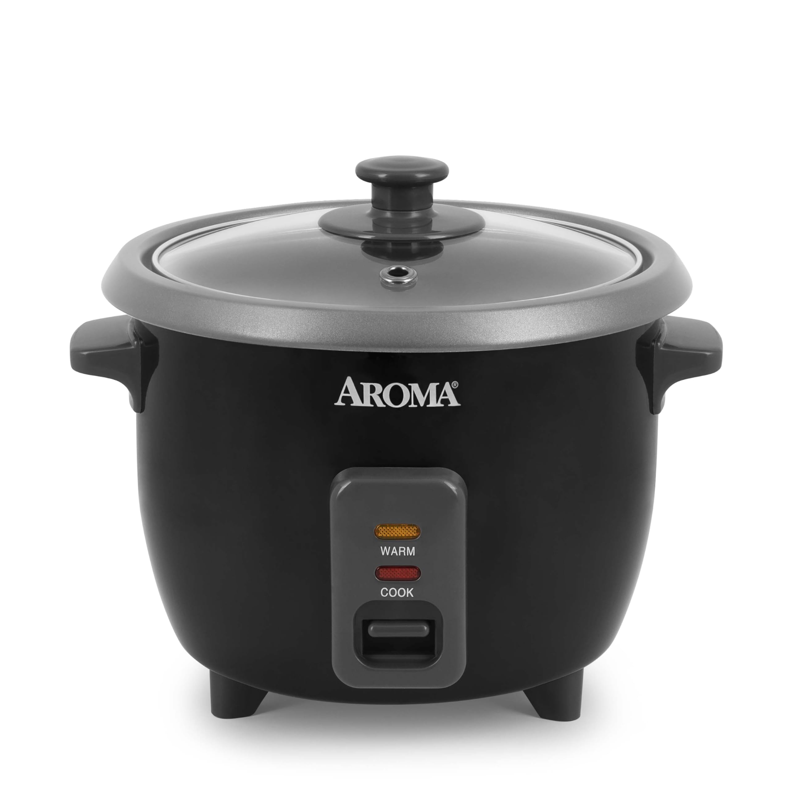 Aroma Housewares 1.5Qt. Rice & Grain Cooker (ARC-363NGB),Black,6-Cup Cooked / 3-Cup Uncooked