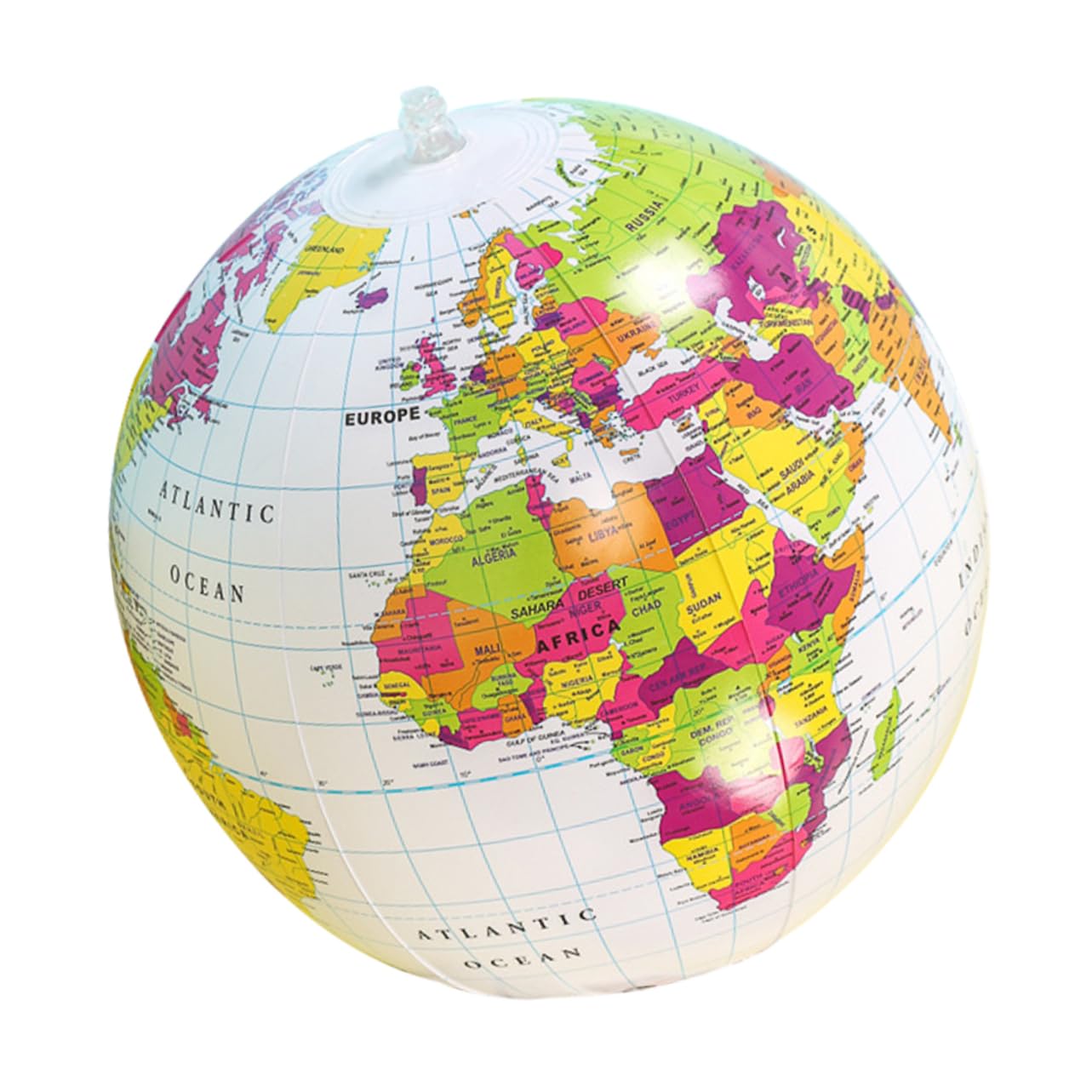 ARTIBETTER Educational Inflatable Globe Large Beach Ball for Kids Decorative Pool Party Favors Map