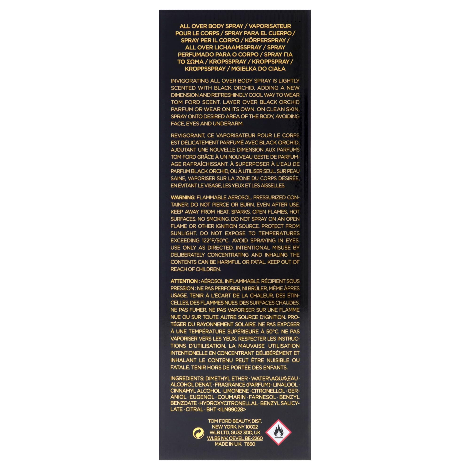 Tom Ford Spray Corpo - 150 Ml
