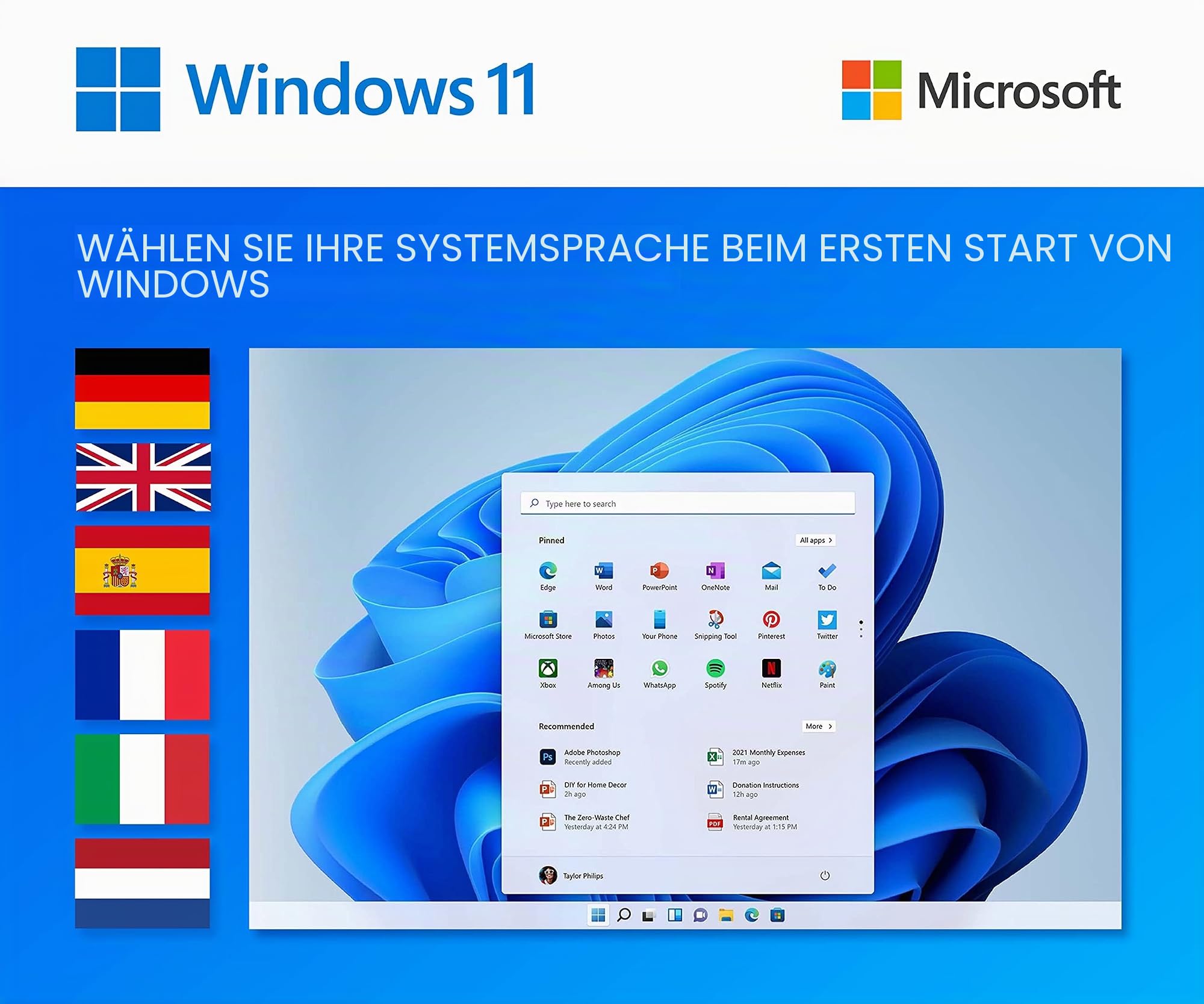 Ankermann Ankermann Office Suite | Intel Core i5-8500 | 16GB RAM | 480GB NVMe SSD | Windows 11 | WLAN & Bluetooth | MS Office 2024