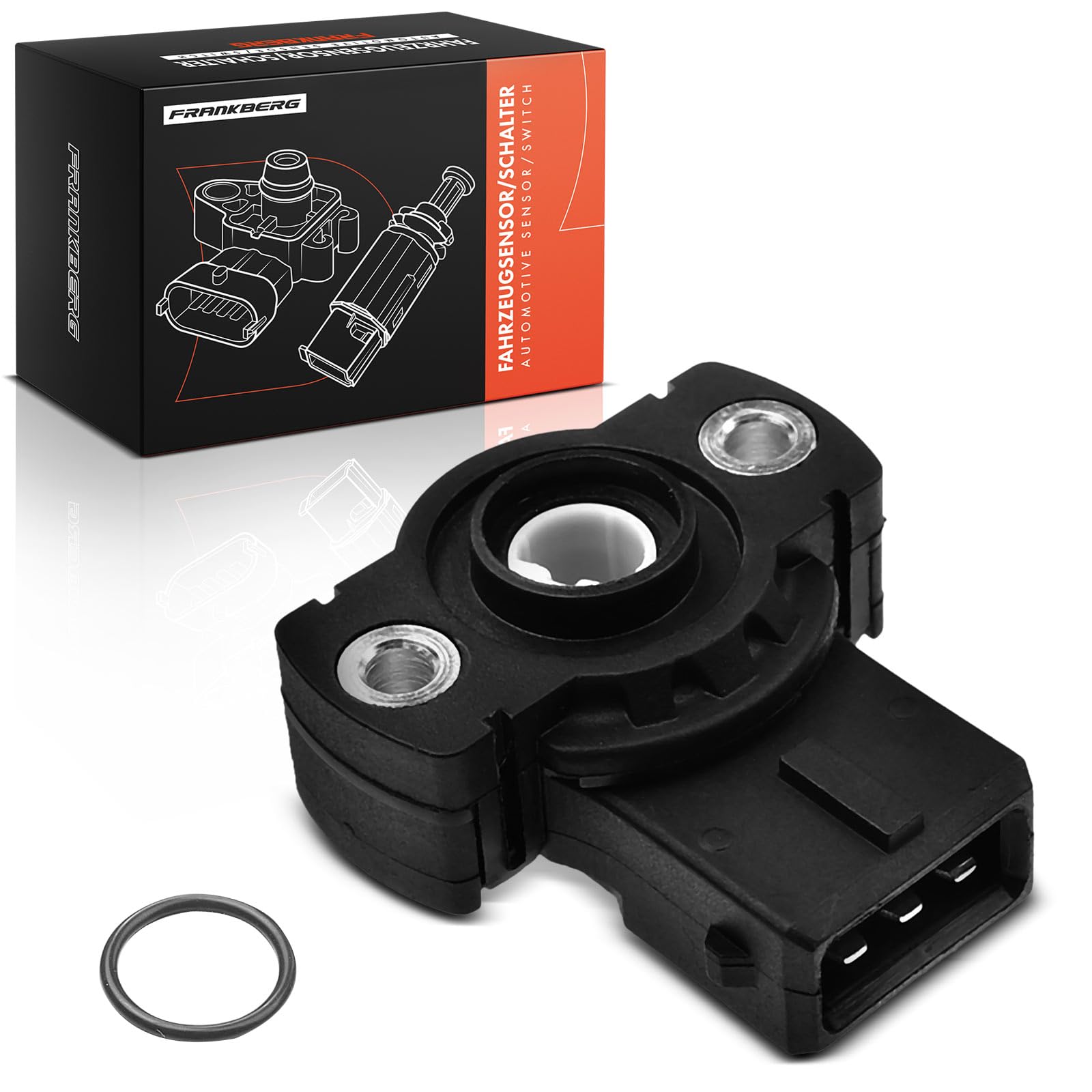 Frankberg Capteur de position du Papillon Compatible avec Série 5 E39 Z3 R.o.a.d.s.t.e.r E36 Série 3 Compact E36 Série 3 Cabriolet E36 Série 5 E34 Remplacer# 13631726591
