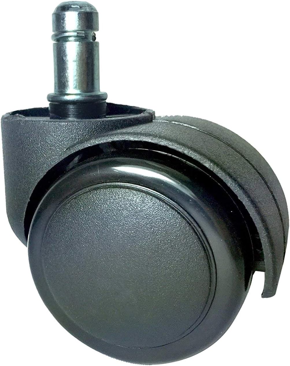 Premium Caster Office Chair Caster Wheel, Black, Set of 5 (ZT08)