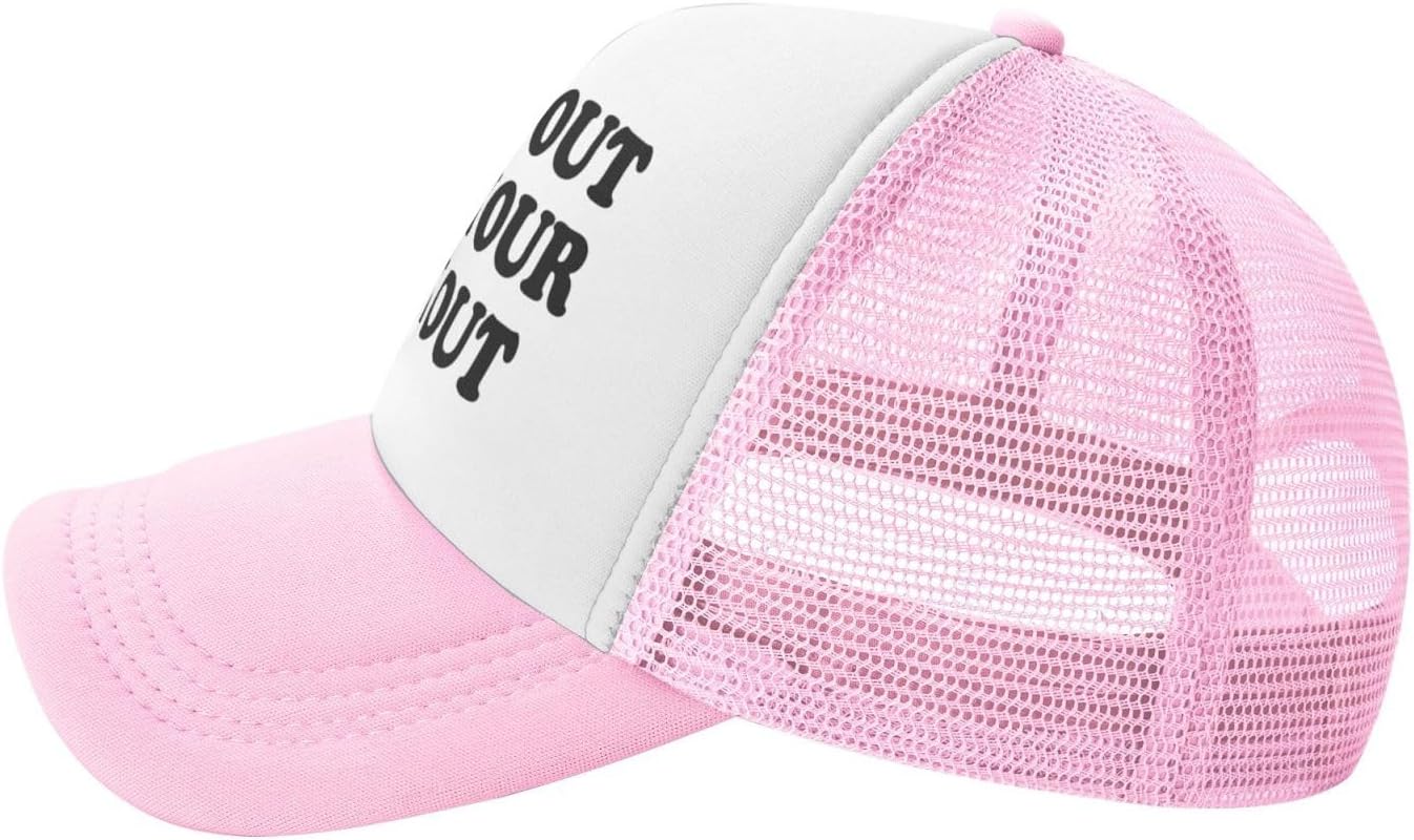 Funny Trucker Hat Funny Gag Gifts Snapback Hat for Adult Humor Fishing Cap Adjustable Mesh Sport Baseball Caps for Women Men image 5