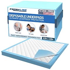 Puppy Pee Pads 22 x 22 80 Pack Ultra Absorbent Leakproof Potty Pads for Puppies Small Dogs and