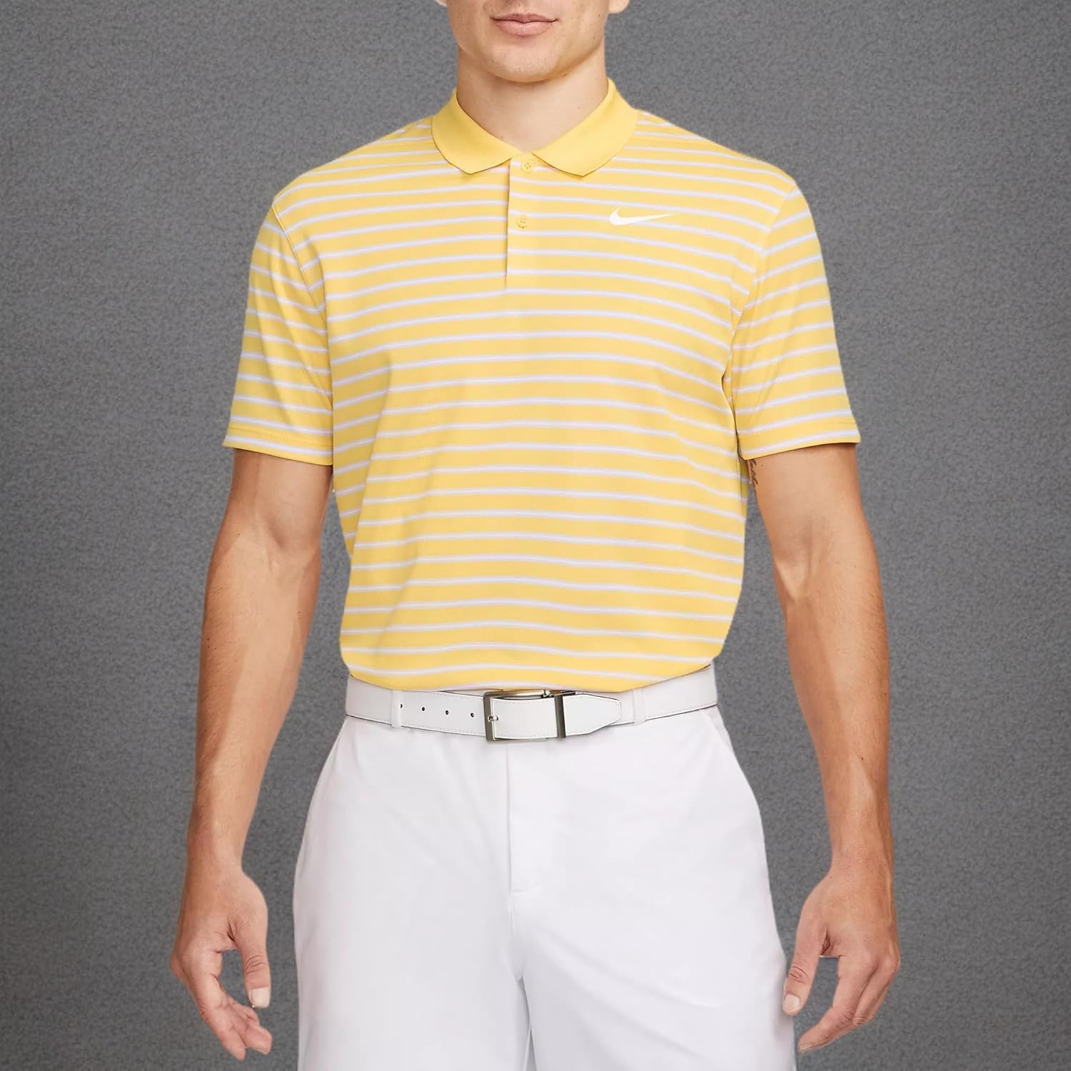 Nike Mens Men's Nike Dri-fit Victory Stripe Polo