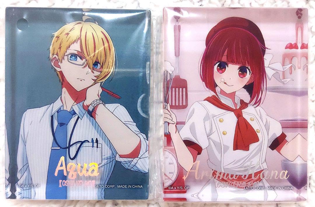 Amazon.co.jp: 推しの子 タイトーくじ アクリルブロック アクア 有馬