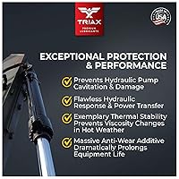 Vista 7 de TRIAX Powerflow MV 32 Aceite Hidráulico, Vida Extendida de 6000 Horas, Doble Antidesgaste, Verdadero para Todas las Estaciones, Punto de Ebullición