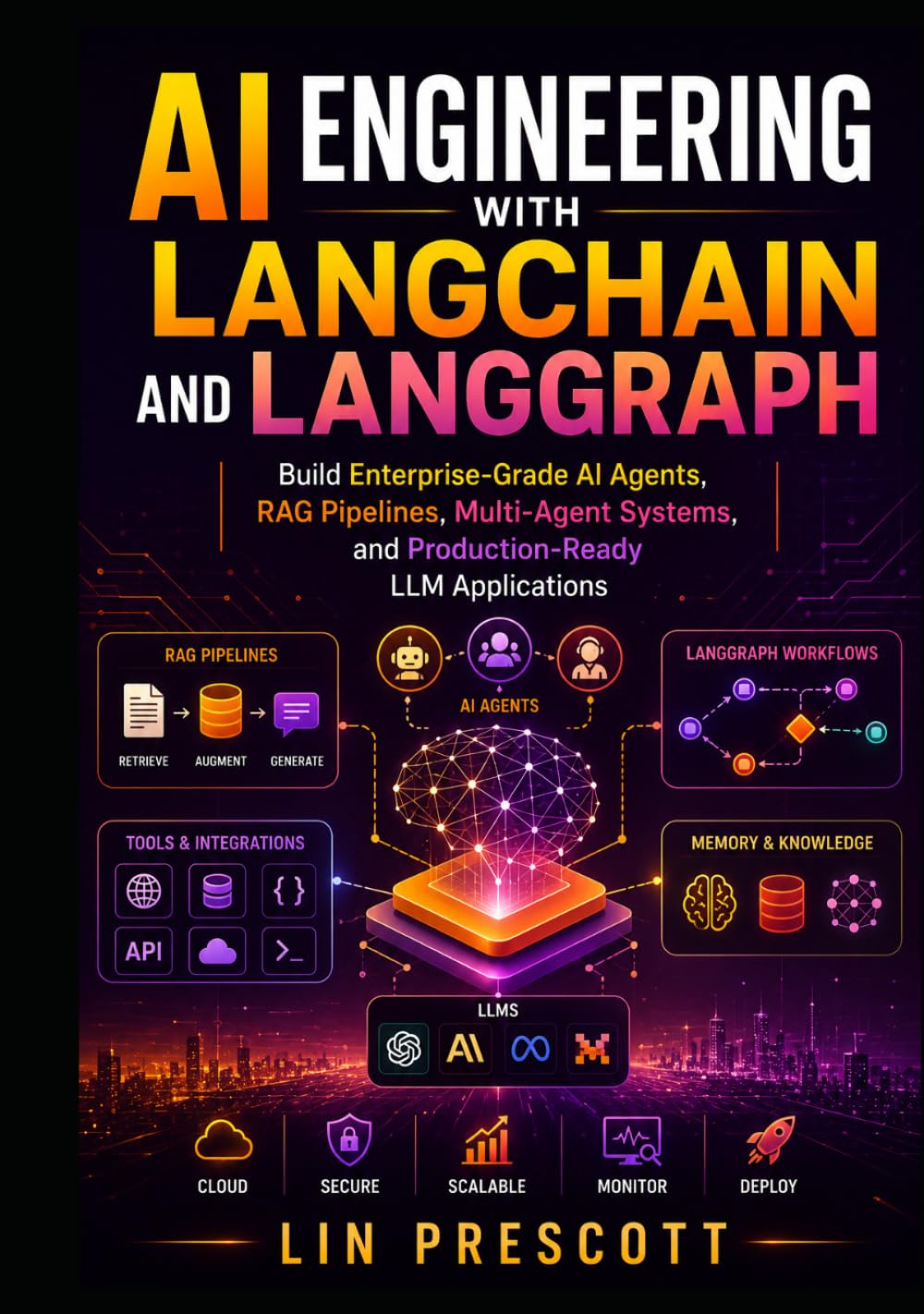 AI Engineering with LangChain and LangGraph: Build Enterprise-Grade AI Agents, RAG Pipelines, Multi-Agent Systems, and Production-Ready LLM Applications