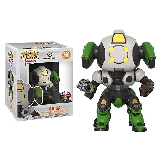 Funko Pop Games: Overwatch - 6&Quot; Orisa Collectible Figure (Gamestop Exclusive)