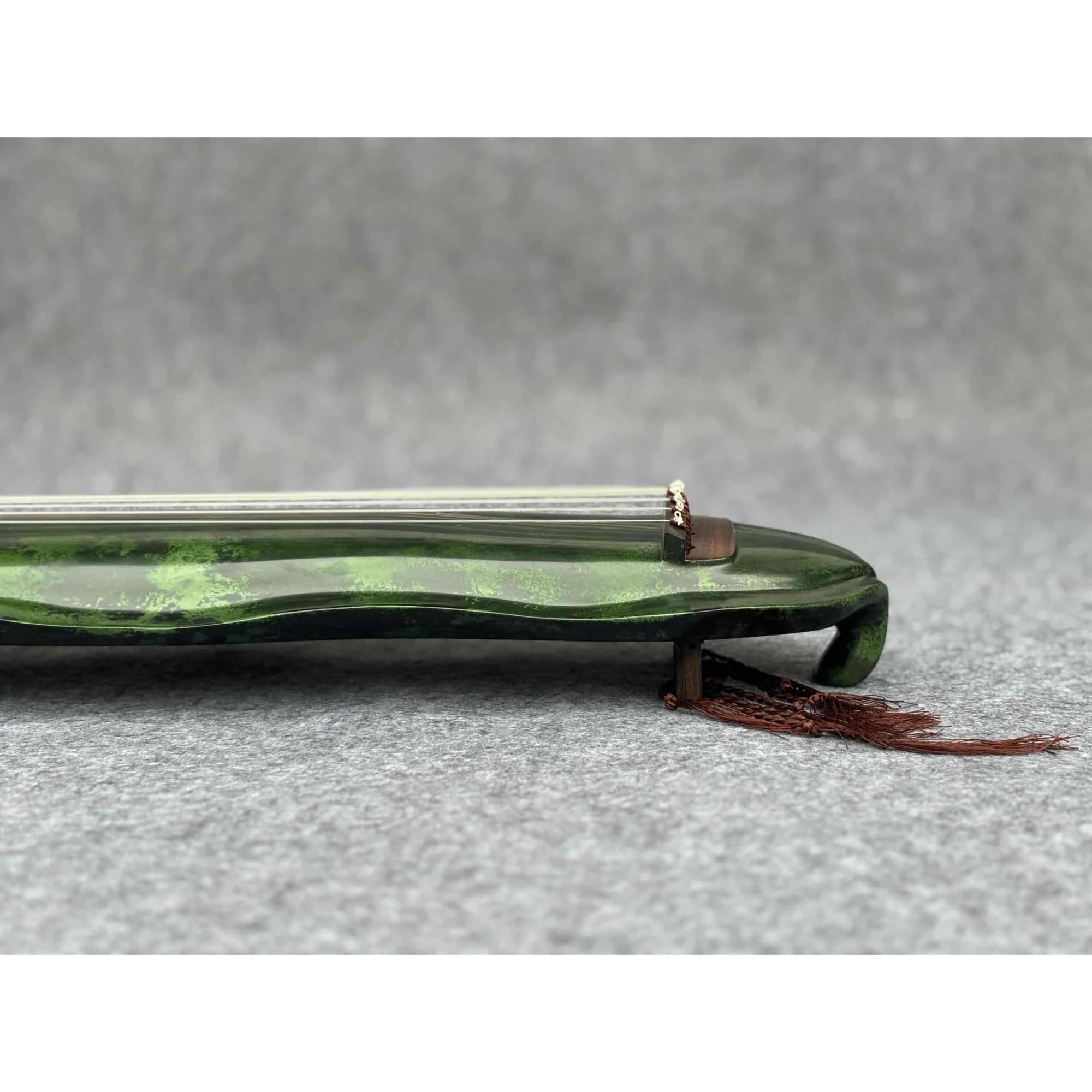 Guqin Stary Instrument Strunowy Z Lakierowanego Drewna Paulownia Ręcznie Robiony