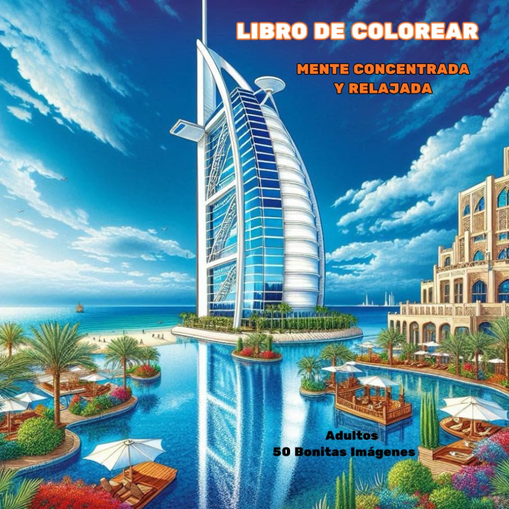 LIBRO DE COLOREAR ANTIESTRÉS PARA ADULTOS: Paisajes, animales, flores y más