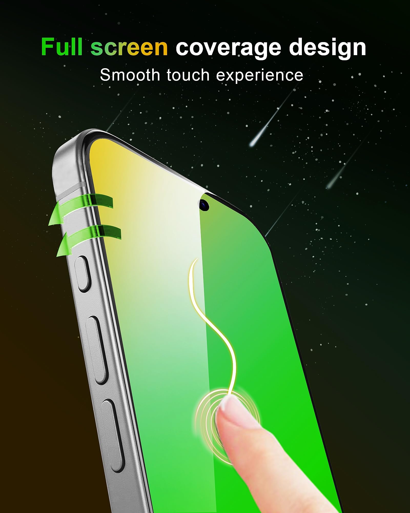 Folia ochronna na ekran do iPhone'a 17 Pro Max, ochrona prywatności, szkło hartowane, 17.5 cm, prywatna folia ochronna przeciw niebieskiemu światłu przeciw szpiegom, bez pęcherzyków powietrza