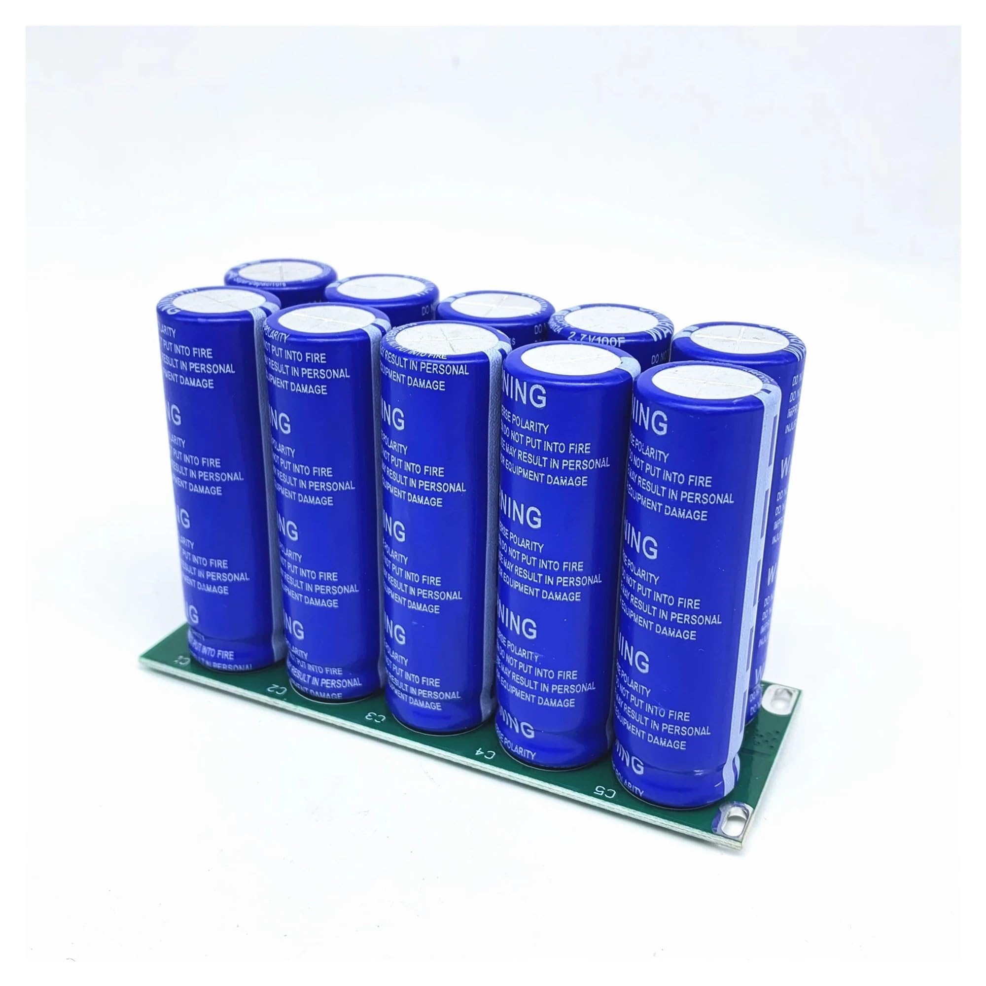 BALYDLUL 1Set 27V10F 6F 12F Connection Bank 2.7V100F 60F 120F Rectifier Module(27V10F)