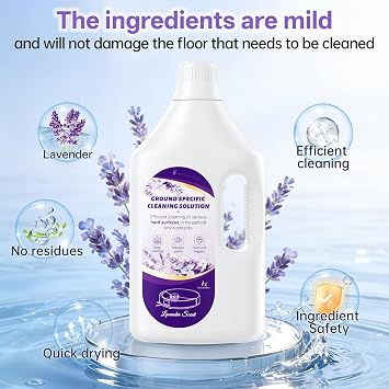1 L Floor Cleaning Solution Lavender Scent, Compatible with roomba