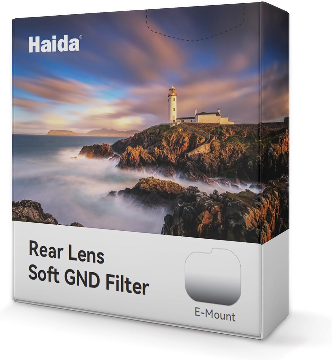 Haida Rear Lens Soft GND1.5 Filter for Sigma 14-24mm F/2.8 DG Sony FE 12-24mm F4 G 14mm f/1.8 GM Lens Sigma 14mm f/1.4 and 15mm F1.4 DG DN Diagonal FISHEYE | Art for Sony E