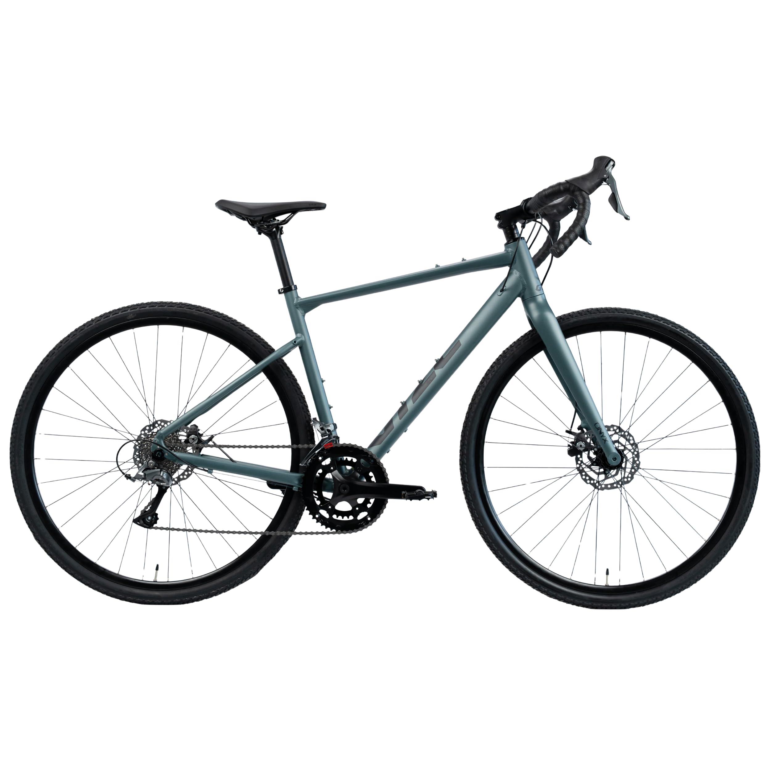 Goetze Onyx One Gravelbike 28 Zoll | Aluminiumrahmen 19/21/23 Zoll | 2x8 Kettenschaltung | Mechanische Scheibenbremsen | 700x40C Reifen | Bikepacking Rennrad & Allroad Fahrrad für Damen & Herren