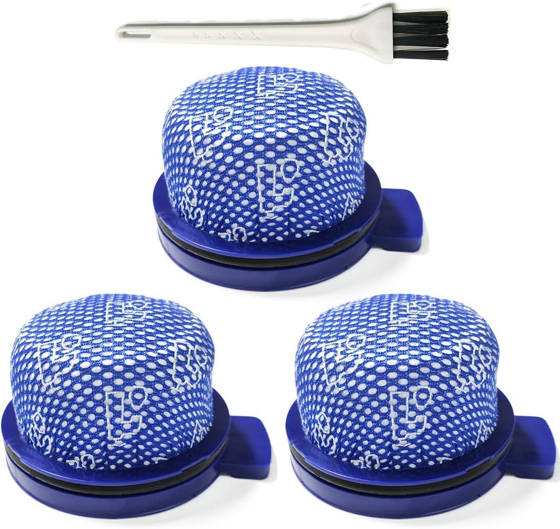 Samsung BESPOKE Jet HEPA Washable Filters Replacement (3-Pack) for VS20A958FWN, VS20A95923B/N/W/AA Cordless Stick Vacuum Cleaner, 3PCs Micro Filter Accessories