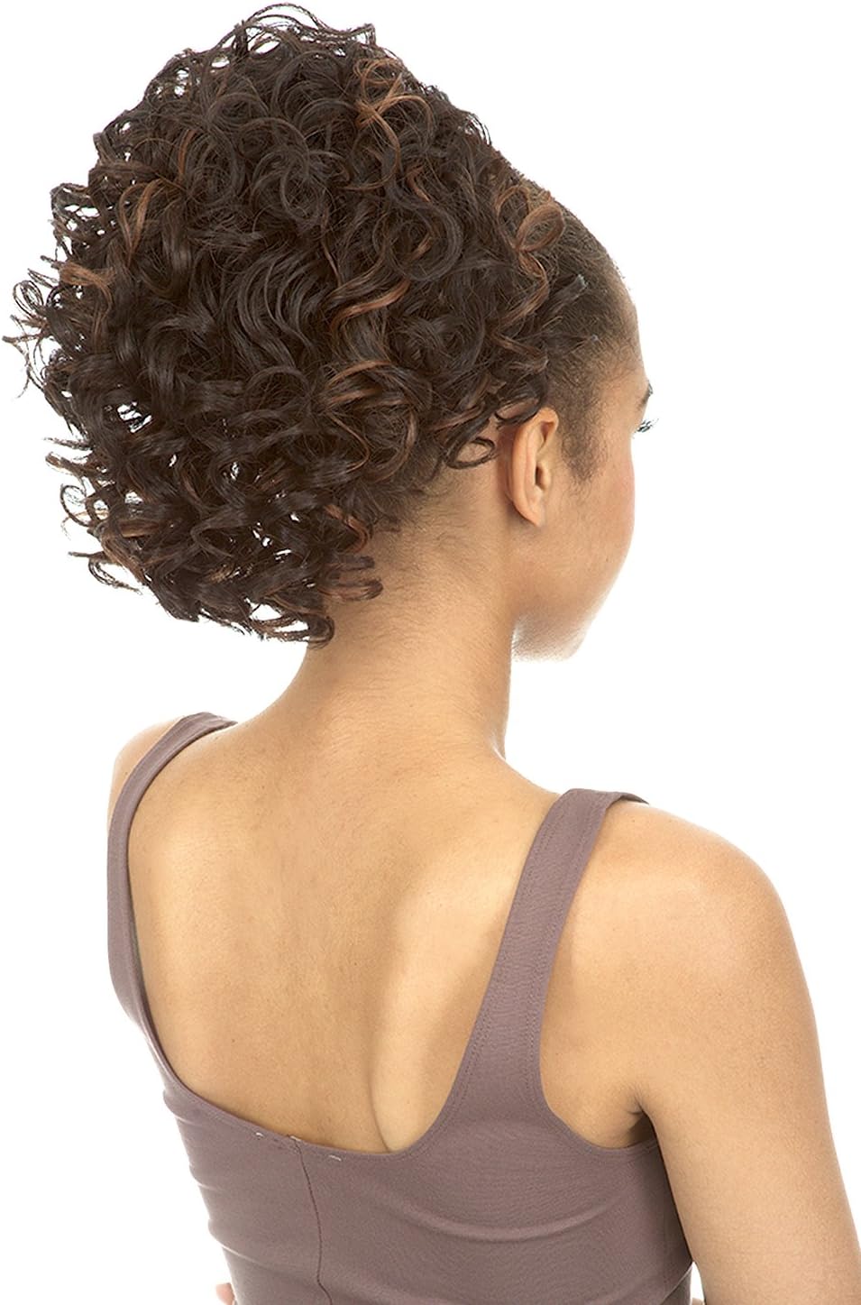 [Ponytail] New Born Free Drawstring Ponytail Curly Style - Kay - 0366 (4)
