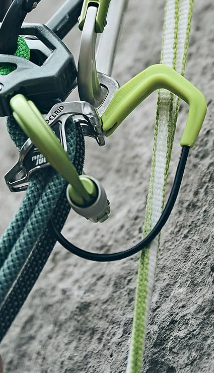 EDELRID Unisex - Adult Mega Jul II Fuse Device, Slate, One Size