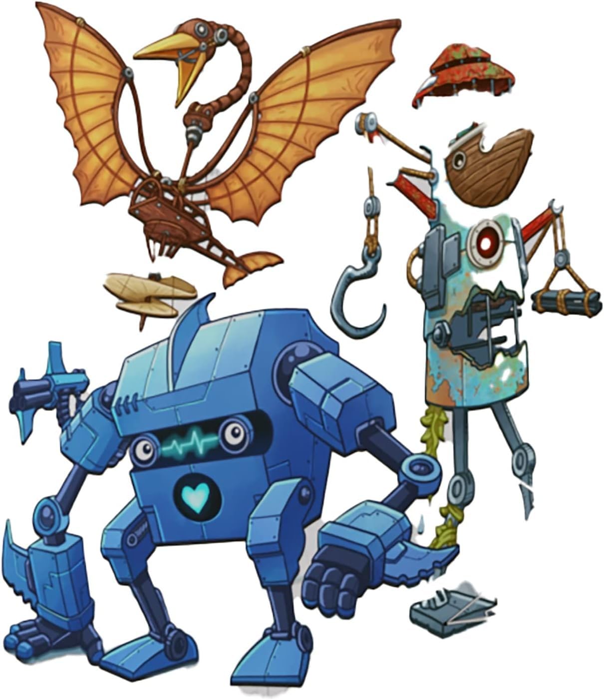 Amazon | Deep Water Games: MonsDRAWsity: Robots Expansion