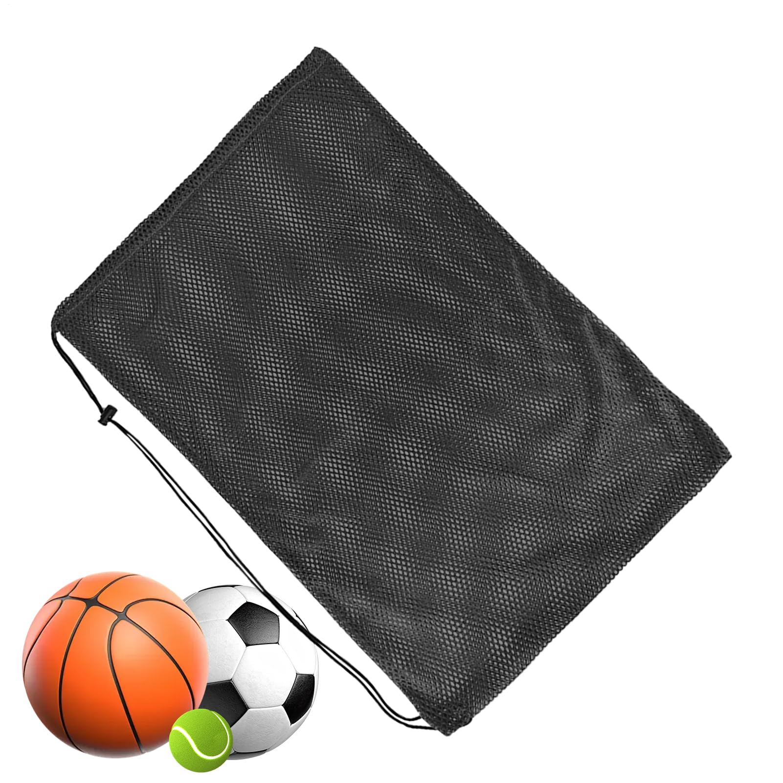 Grande borsa da immersione in rete, organizer extra large per attrezzatura da snorkeling con chiusura a coulisse, sacca in nylon leggero per immersioni, snorkeling, pinne da nuoto, viaggi, spiaggia