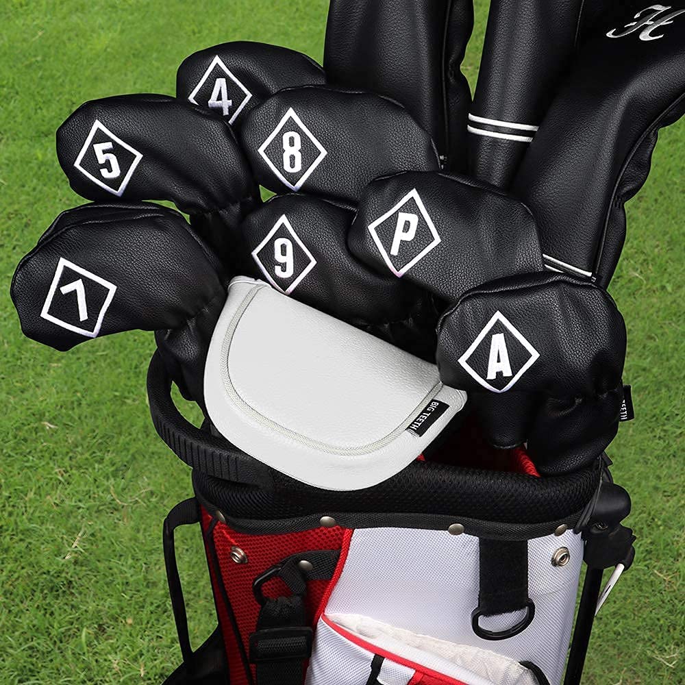 BIG TEETH Golfschlägerhauben für Putter mit Mittelschaft, passend für Odessey Backstryke Putter