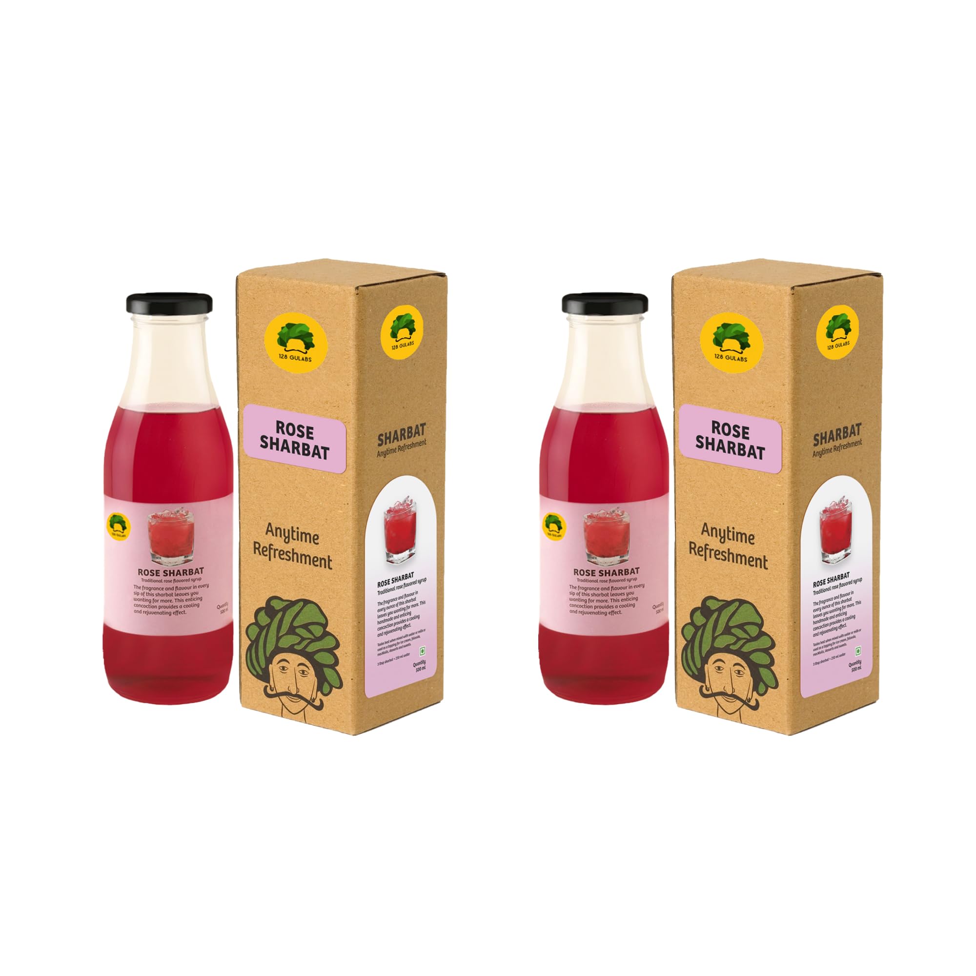 Gulabs Rose Syrup (Pack of 2, 500ml each) (B08R8P3WT9) Amazon Price History, Amazon Price Tracker