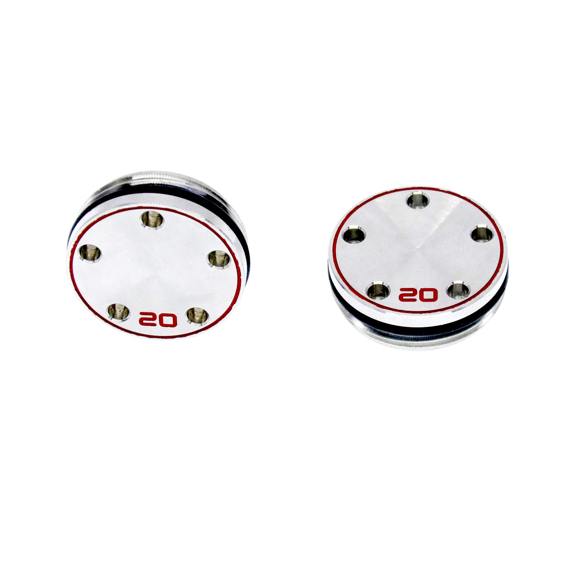 Pesas de golf planas de plata (10 g, 15 g, 20 g, 25 g, 30 g, 35 g, 40 g) para Scotty Cameron Select Newport Studio Design California GoLo Futura X Series Clubs Head