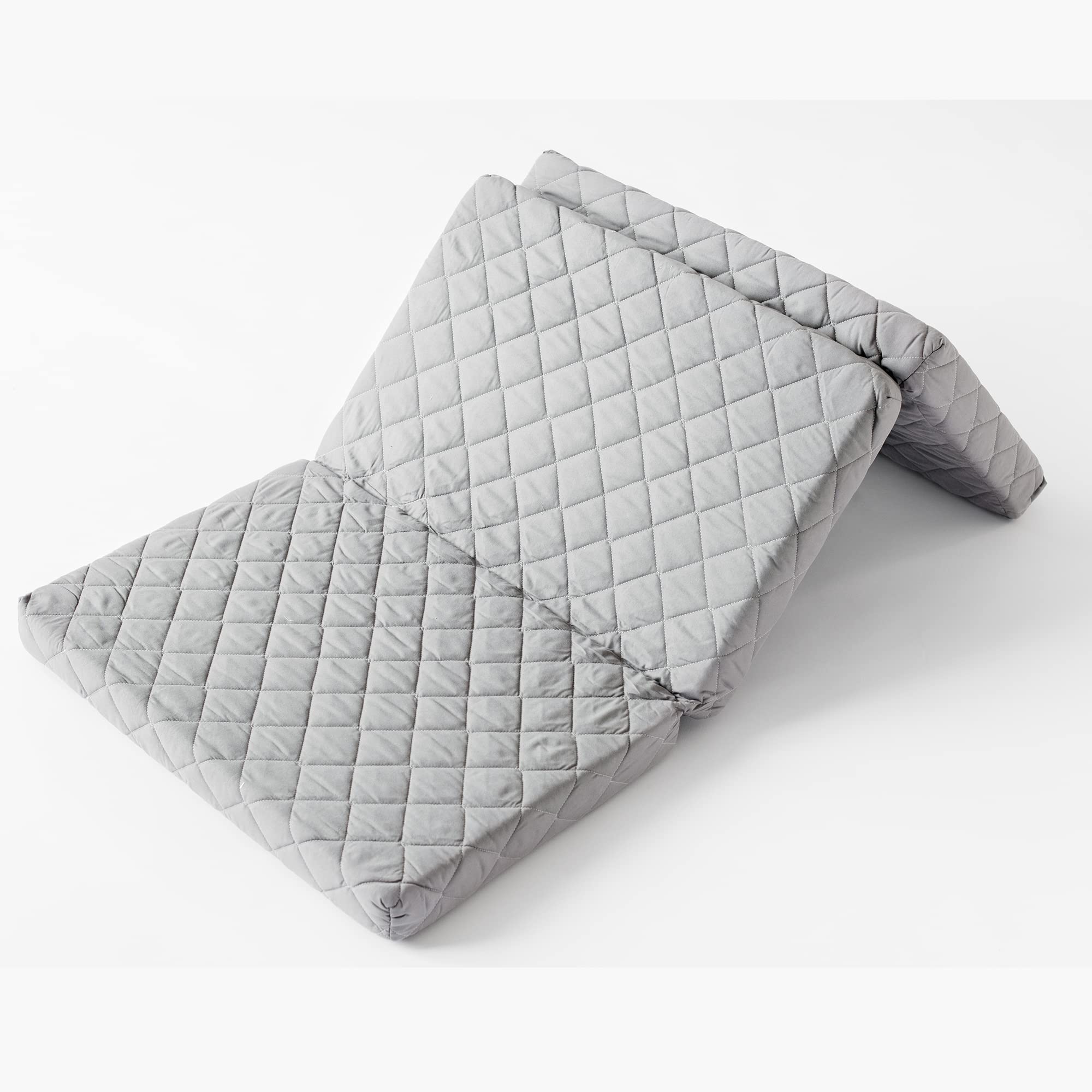 Kids Collective Klappmatratze Reisematratze in 3 Größen grau 7cm hoch Faltbare Matratze Reisebett Gästebett Matratze Klappbar für Baby Reisebett oder als Gästematratze 140x70cm Körpergewicht bis 60kg