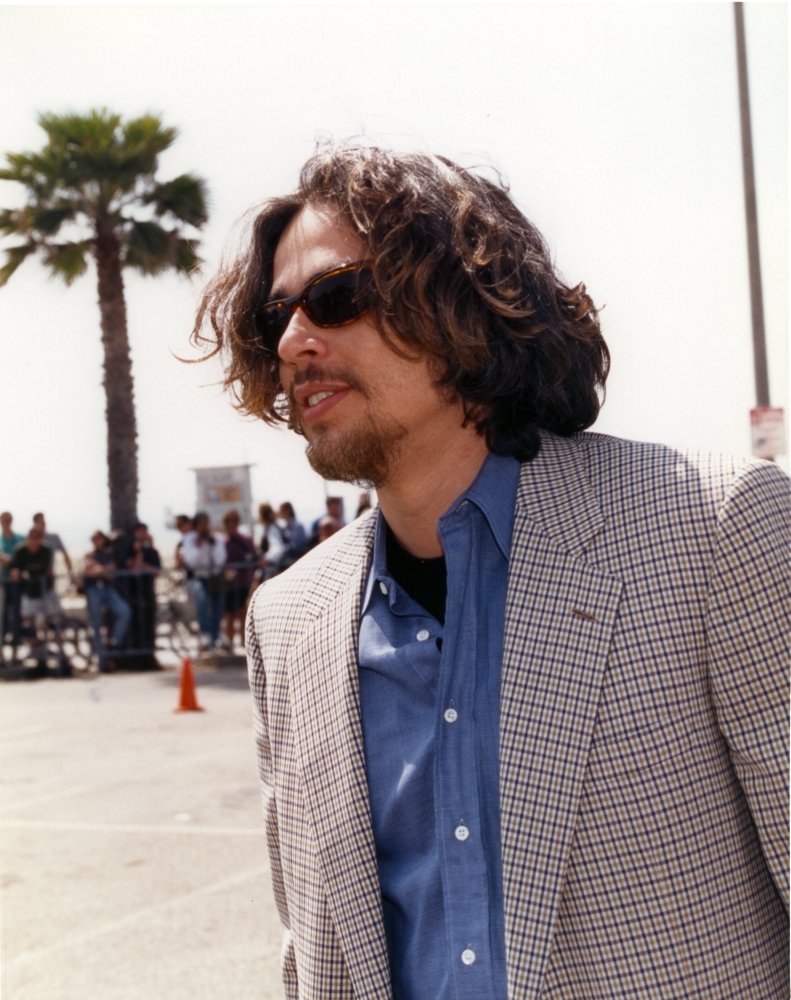 Benicio Del Toro in Formal Suit with Sunglasses Photo Print - Bed Bath