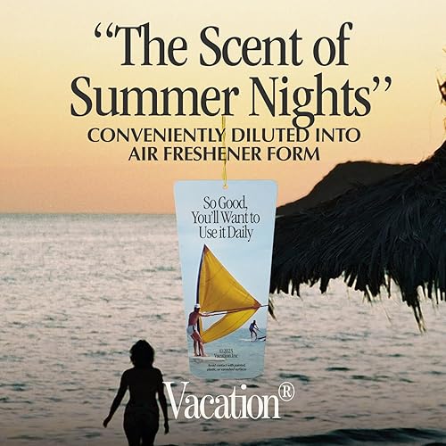 Miniatura 6 de Vacation After Sun - Ambientador de gel de 3 unidades, aroma de gel para vacaciones después del sol, ambientador de coche, ambientador de cajón y