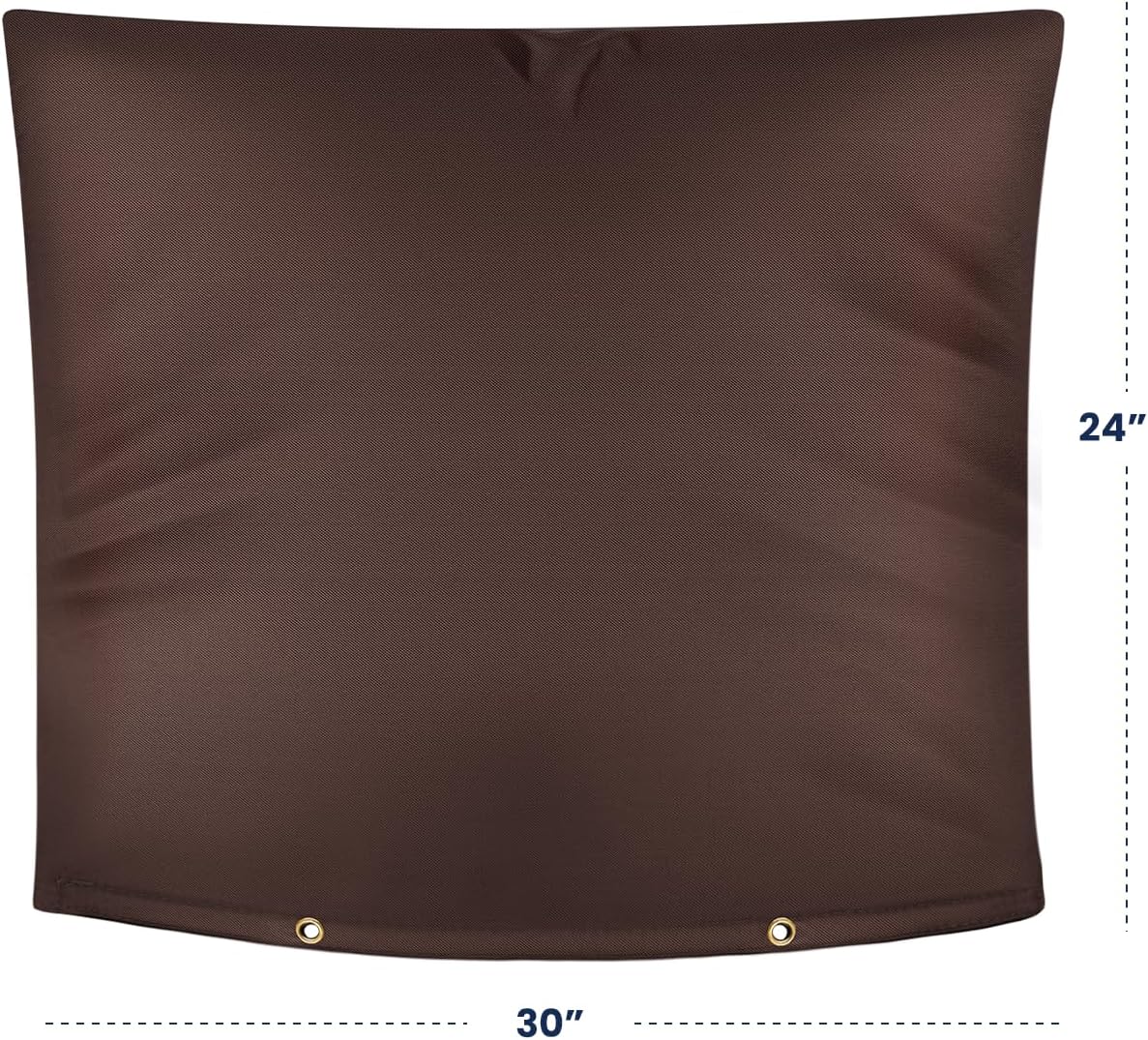 Outdoor Pipe Insulation Cover 30W x 24H inches + Window Air Conditioner Cover 21x 15x 16 Inches (Wx Hx D)