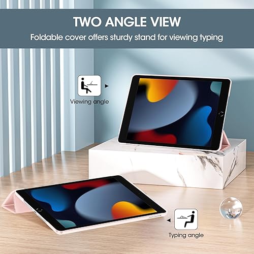 Miniatura 47 de ProCase Funda para iPad de 9ª/8ª/7ª generación de 10.2 pulgadas (versión 2021/2020/2019), funda 10.2 iPad de 9ª/8ª/7ª generación, funda inteligente