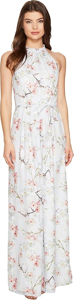 【TED BAKER】ケオミ ドレス Ted Baker Women's Elynor Oriental Blossom Maxi Dress, Light
